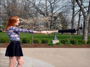 Move over selfie stick: American aritists create 'Selfie Arm' to make you feel less lonely