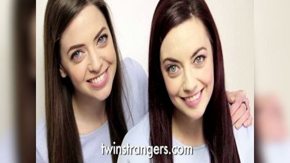 The Twin Strangers: How two identical looking girls found each other for the first time