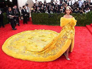 Whoa! Rihanna's Met Gala outfit took two years to make