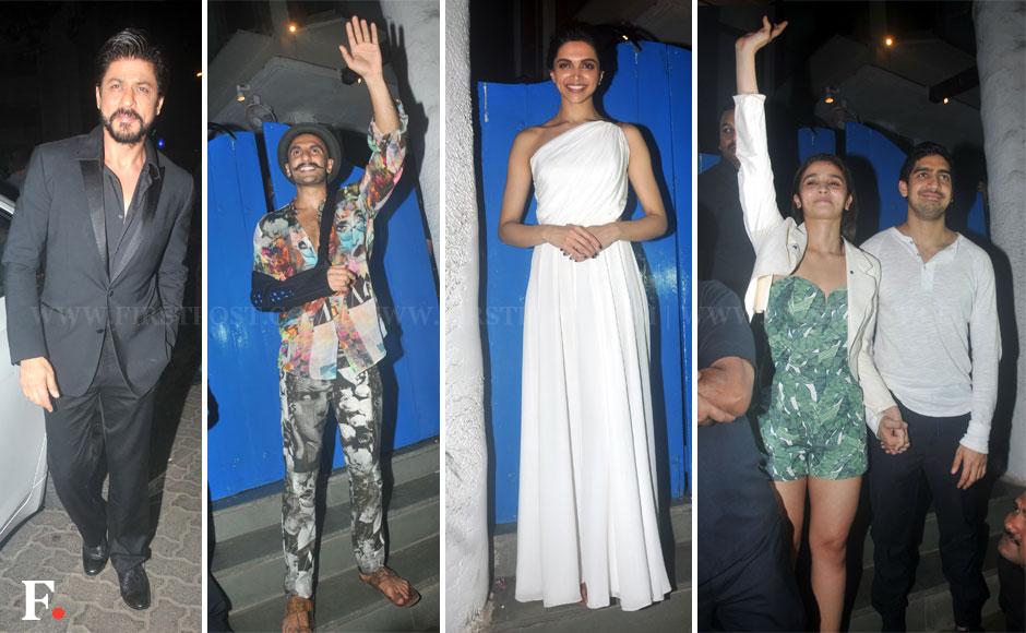 From SRK to Alia Bhatt to Ranveer Singh: Bollywood in full attendance at Piku success party From SRK to Alia Bhatt to Ranveer Singh: Bollywood in full attendance at Piku success party
