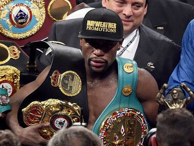 Floyd Mayweather stripped of title he won in Manny Pacquiao fight 