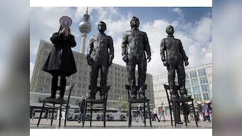 Anything to say: Snowden, Assange and Manning statues unveiled in Berlin