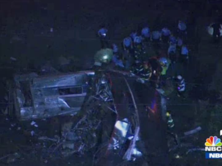 Five dead, 50 injured after New York-bound Amtrak train derails in Philadelphia