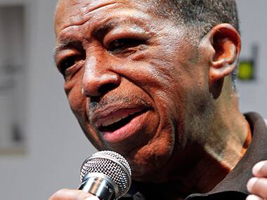 Legendary R&B singer Ben E King. AP