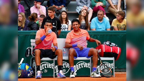 Bhupathi-Kyrgios crash out of French Open