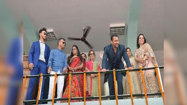 Himachal welcomes Salman Khan: Actor attends sister Arpita's reception in Mandi