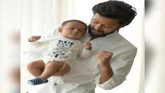 Riteish Deshmukh shares adorable images of his six-month-old son Riaan