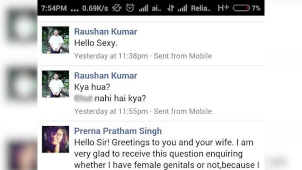 Tell your wife she has my sympathy: Social media lauds this woman's public humiliation of Facebook harasser 