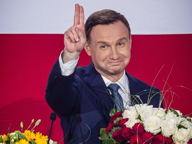 File image of Polish president. AFP
