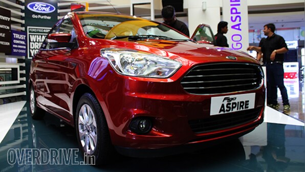 Image gallery: Ford Figo Aspire compact sedan