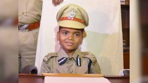 Critically ill 10-year-old boy gets to be Jaipur Police Commissioner for a day