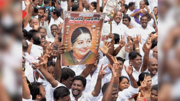 Shaved moustaches, 300 pujas, and a festive party website: How Jaya supporters celebrated her acquittal