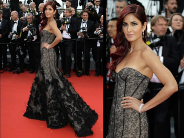 Katrina attends the premiere of French film 'Standing Tall' at Cannes