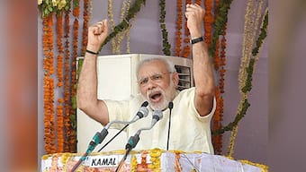 Bye bye achche din, hello again bure din: PM Modi sings old tune at Mathura rally