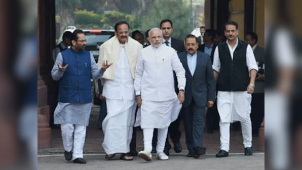 One year of Modi sarkar: Surveys reveal PM's popularity intact but dented