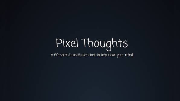 Stressed? All you need is 60 seconds on this meditation website to make you feel better