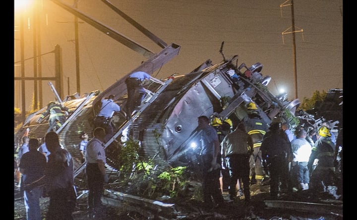 Amtrak train passengers sue US rail operator over Philadelphia crash