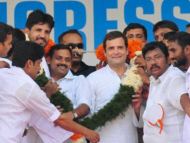 Rahul Gandhi in Kerala. PTI