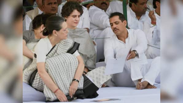 Robert Vadra benami deal: Sonia cries conspiracy, but charge dents Gandhi family aura