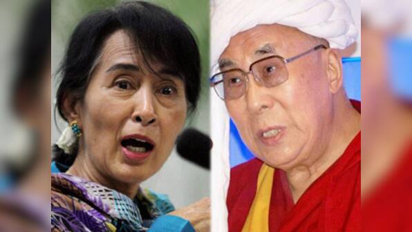 Dalai Lama asks Aung Suu Kyi to do more to help Rohingya migrants fleeing Southeast Asia