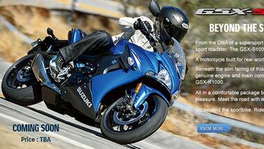 Suzuki launches GSX-S 1000 at Rs 12.25 lakh and GSX-S 1000F at Rs 12.70 lakh in India