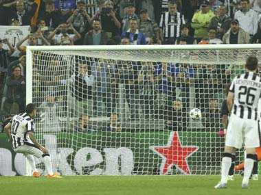 Carlos Tevez penalty helps Juventus stun Real Madrid in absorbing contest Carlos Tevez penalty helps Juventus stun Real Madrid in absorbing contest