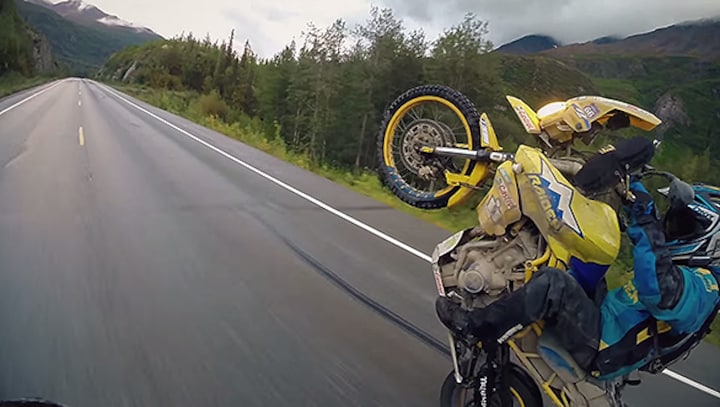 Video worth watching: Triumph Tiger 800XCs tear their way to Alaska