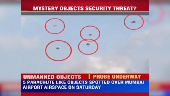 Unidentified parachute-like objects spotted over Mumbai airport airspace