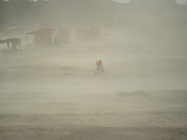 Dust storm kills at least seven, many houses damaged in Rajasthan Dust storm kills at least seven, many houses damaged in Rajasthan