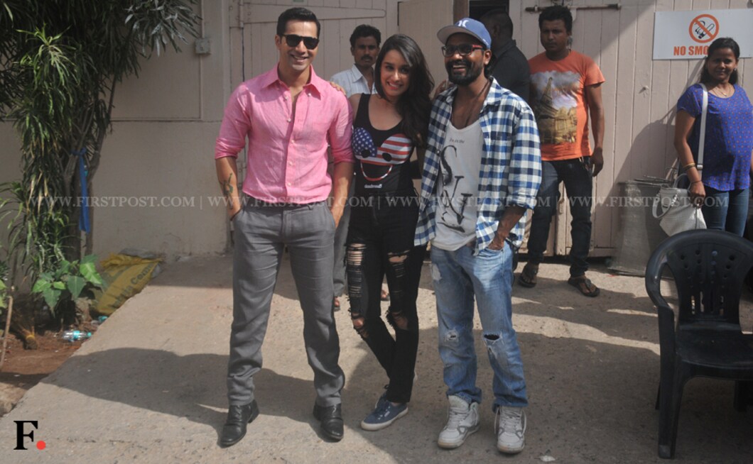 ABCD 2 stars Varun Dhawan and Shraddha Kapoor bond with director Remo D