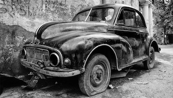 Car graveyards: Classic cars left to rust in peace