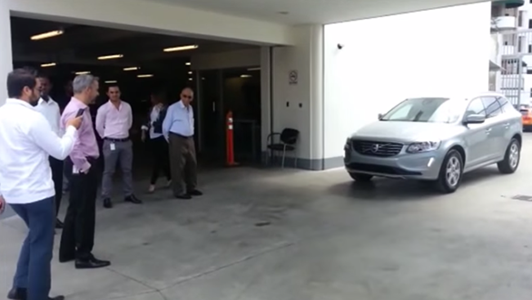 Volvo issues clarification on 'Volvo car knocks down man' video Volvo issues clarification on 'Volvo car knocks down man' video