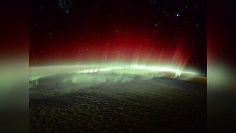 Lights will guide you home: Astronaut tweets amazing images of aurora from space