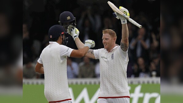 Patient Cook and belligerent Stokes put England in the driver's seat at Lord's