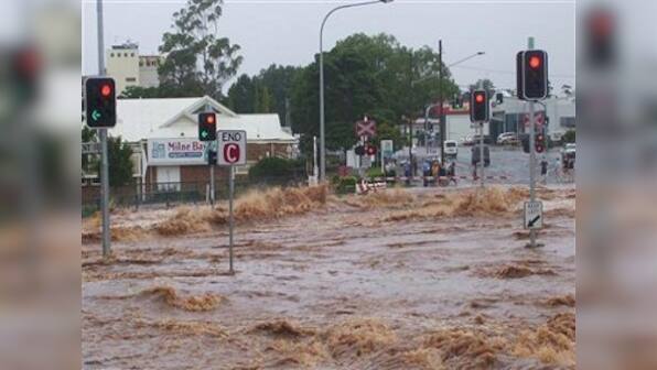 Five swept away to death by torrential rains and floods in Queensland