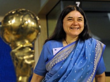 File image of Union Minister Maneka Gandhi. AFP