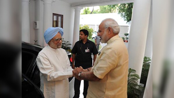 Manmohan-Modi charcha: It was the fight that was staged, not the meeting