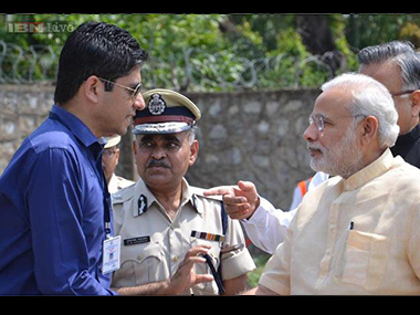Mr Dabangg Collector: IAS officer gets warning for wearing glares while meeting Modi Mr Dabangg Collector: IAS officer gets warning for wearing glares while meeting Modi