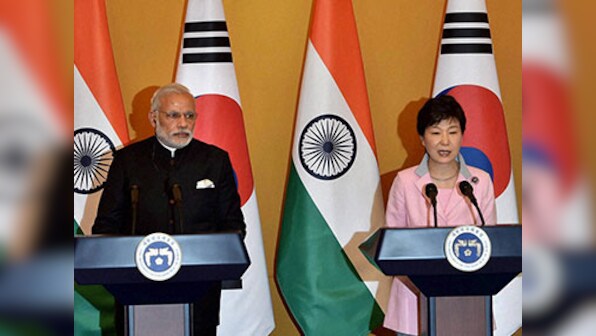 Defence, security and Make in India: What Modi's bilateral talks with South Korea is all about
