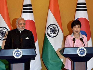 Defence, security and Make in India: What Modi's bilateral talks with South Korea is all about