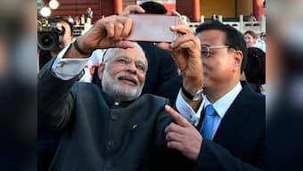 Power packed selfie: PM Modi, Premier Li get in frame at the Temple of Heaven