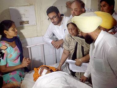 The Moga molestation victim. PTI