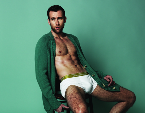 OMG, Neville Longbottom poses in his undies! JK Rowling's as shocked as we are OMG, Neville Longbottom poses in his undies! JK Rowling's as shocked as we are