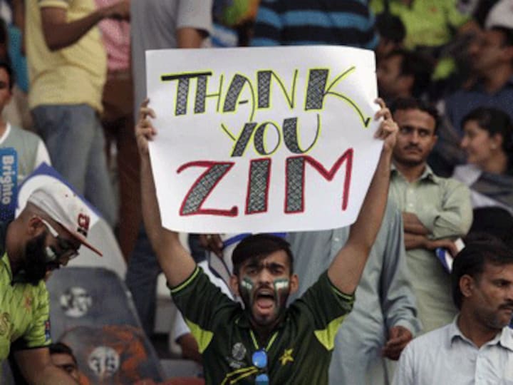 Pakistan defeat Zimbabwe in first international home game in 6 years