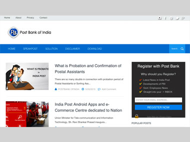 Post Bank of India may be dream as yet, but “imposters” wouldn’t wait Post Bank of India may be dream as yet, but “imposters” wouldn’t wait