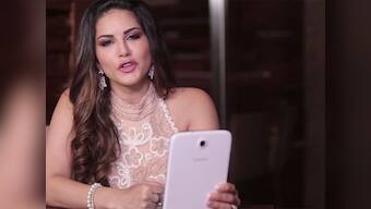 Sunny Leone tries to whack mean tweeters in a new video and it's a fail