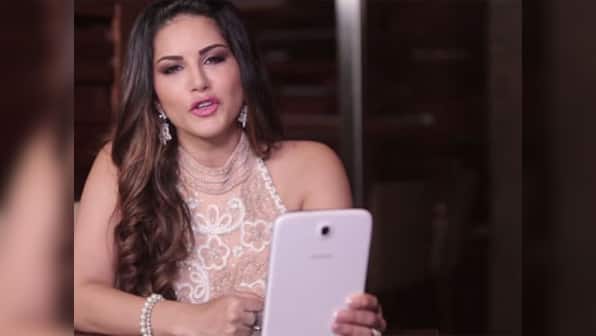 Sunny Leone tries to whack mean tweeters in a new video and it's a fail