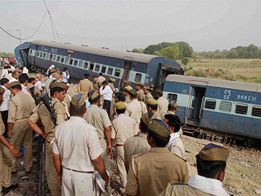 Jammu-bound train derails in Uttar Pradesh; 2 killed, 9 injured Jammu-bound train derails in Uttar Pradesh; 2 killed, 9 injured