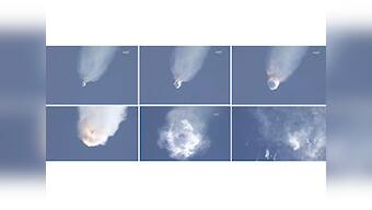 Nasa's International Space Station bound SpaceX rocket explodes after lift off from Florida