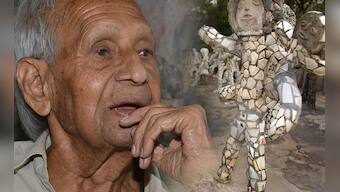 Mosaic sculptures to handcrafted waterfalls: Chandigarh's Rock Garden creator Nek Chand passes away